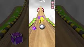 Steel Roller Ball 3D #shorts #ball #rollerball #gaming #games #gameplay #n0ober #3dball