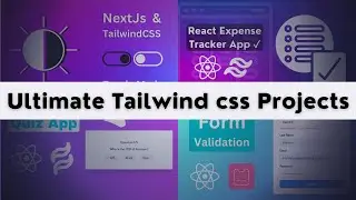 Tailwind CSS tutorial for beginners | Build 5 projects - Tailwind CSS Course