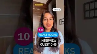 REACT HOOKS Interview Questions 🔥