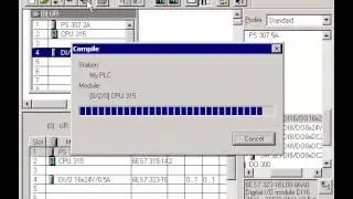 PLC S7 - 300 Basics, Lesson2, Frist Project Siemens CPU S7 300