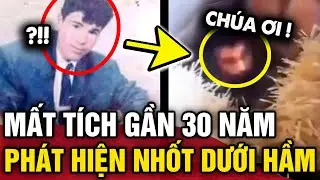 Người đàn ông MẤT TÍCH GẦN 30 NĂM bất ngờ được tìm thấy trong TRONG HẦM nhà hàng xóm | Tin 3 Phút