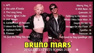 Ed Sheeran, The Weeknd, Sia, Rihanna, Adele, Bruno Mars,Dua Lipa 🍀Billboard Pop Songs 2024 - 2025
