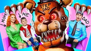 Экстремальные прятки с Фредди! Мой отчим - Фредди!Пять ночей с Фредди в Реальной жизни!