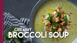 Creamy Broccoli Soup | Vegan and Vegetarian friendly