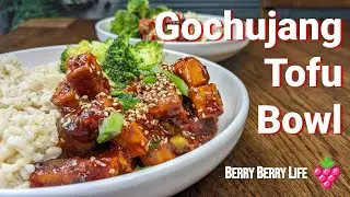 Air fryer GOCHUJANG TOFU Recipe | How To Make 