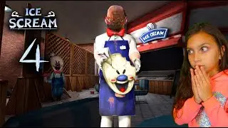 ЧТО ПОД МАСКОЙ МОРОЖЕНЩИКА? СЕКРЕТНАЯ КОНЦОВКА! ICE SCREAM 4 - Фабрика Рода Мороженщик 4 Валеришка