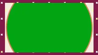 Cool Animated Frame green screen animation effects HD video || chroma key animated Frame animation