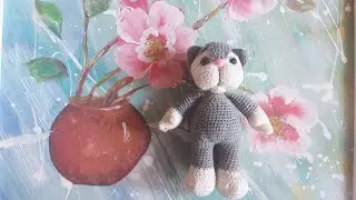 How to crochet a cat | Crochet cat | Amigurumi cat | Knitting amigurumi | Master Class