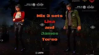 (Patched) Mixing 3 sets with Lisa and James torso|Dead By Daylight