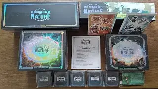 Command of Nature Kickstarter Exclusive Edition Unboxing