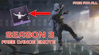 🤩 Get Free in Season 3 Idol Dance Emote For all codm Players 2023 | Codm Season 3 Free emote 2023
