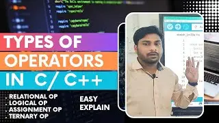 types of operators in c/c++ | #cprogramming #operator