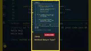 Java Tutorial For Beginners, (Method Return Type), Java in Telugu, Java Methods, Learn Java, OOPS