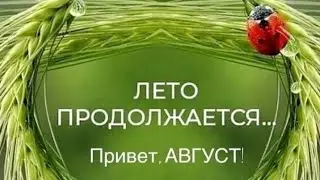 Посиделки Здравствуй Август