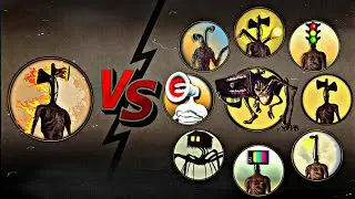 Fire Siren Head Vs The Great Siren Head Family | Most Epic Video