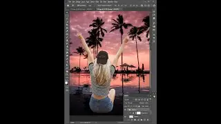 Photoshop Tutorial | Photo Manipulation | Sunset shadows