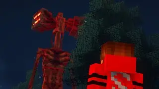 A SIREN HEAD MOD IN MINECRAFT? Surviving Minecraft's Siren Head