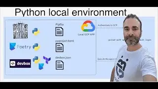 Python local environment and execution in GCP