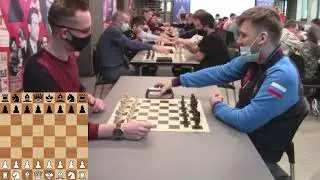 ЭТО БЫЛО БЫСТРО! Апрышко Глеб (2431) - Захарцов Владимир (2535) 1/2 - 1/2