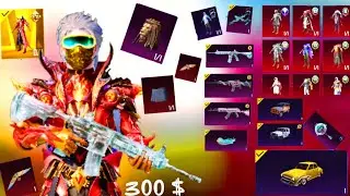 ОБЗОР МОЕГО АККАУНТА НА 300$ С 5 СЕЗОНА (PUBG MOBILE)