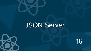 Full React Tutorial #16 - JSON Server | Fake api get request with axios | create fake api in react