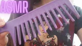 ASMR - Penteando seu cabelo (+sons de boca)