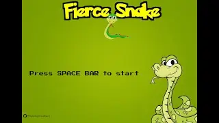 Fierce Snake - A Snake Game made using  Python & Pygame