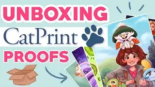 UNBOXING!! | CatPrint Proofs! 📦🐾