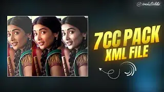 7 CC PACK XML FILE⚡🌋 | Ae Inspired CC Preset | Alight Motion CC Presets | Alight motion Tutorial
