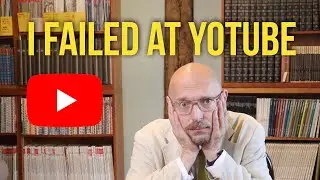 Did I fail at YouTube? Why am I still doing it?