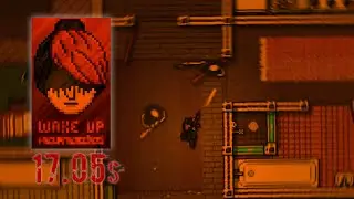Hotline Miami 2 Wake up 28x full combo in 17.05s (Segmented Speedrun, Level editor)
