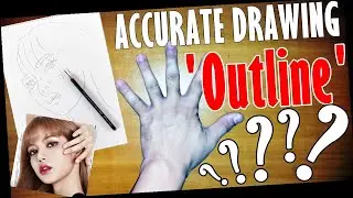 How to Make Accurate DRAWING OUTLINE | BMD Portraits