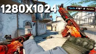 1280x1024 - RESOLUTION WHICH INCREASES FPS IN CS:GO