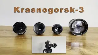 Krasnogorsk-3 Ultra16 16mm K3 lens set and demonstration.