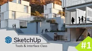 SketchUp 2021 Beginners Class-1 | Tools and Interface