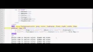 HTML Tutorial 19 - Text Decoration Float Height and Clear Properties