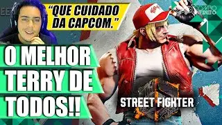 TERRY NO STREET FIGHTER 6 ESTÁ INCRÍVEL! REACT DO GAMEPLAY!