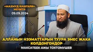 Алланын нээматтарын туура эмес жакка колдонгондор-Максат ажы Токтомушев. 
