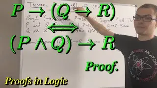 P → (Q → R) iff (P ∧ Q) → R) Proof [ILIEKMATHPHYSICS]
