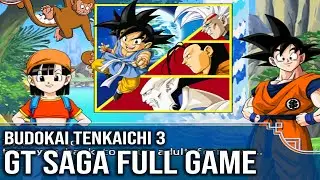 Dragon Ball Z: Budokai Tenkaichi 3 - DRAGON BALL GT SAGA FULL Gameplay (4K60fps) (PS2)
