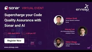 Supercharge Your Code Quality with Enreap's AI-powered Sonar Webinar!