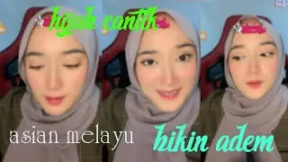 hijab cantik terbaru asian jilbab melayu bigo live part 68