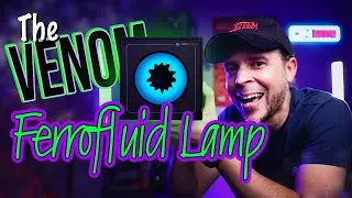 The Venom Ferrofluid Dancing Lamp! Unboxing and Review