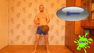 33 Упражнения с гирей  Тренировка дома
