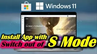 Switch out of S Mode Microsoft Store