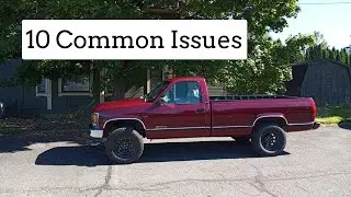 10 COMMON ISSUES WITH 1988-1998 C/K PICKUP TRUCKS