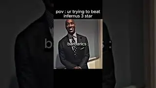 POV : ur trying to beat infernus 3 star (the battle bricks) (roblox)