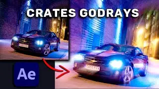 Бесплатный плагин Crates Godrays After Effects | Простой, но крутой !