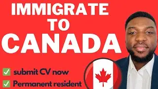 Permanent Residence in Canada by Attending an Online Job Fair. Canada Immigration‼️
