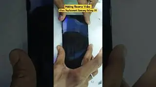 Samsung galaxy j8 broken glass replacement||How to repair mobile display broken glass